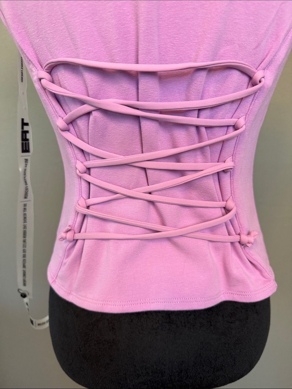 TA3 Corsety Square Neck Sleeveless Top - Picture 6 of 8